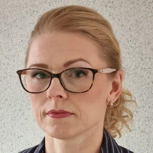 Anestesiologian ja tehohoidon erikoislääkäri Kaia Robi